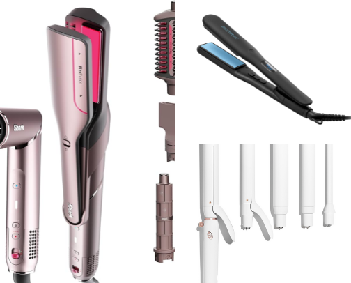 Love your hair with these hair tool essentials cover photo collage