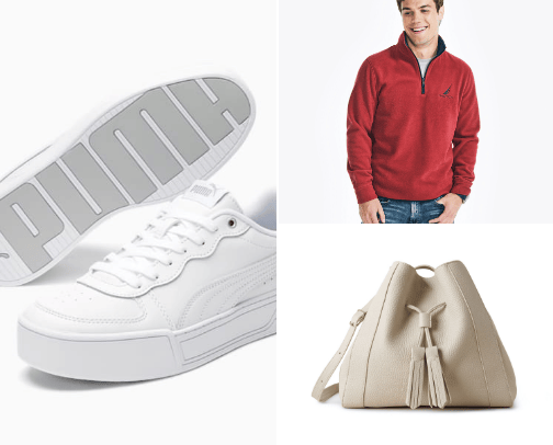 Outlet Steals cover photo collage