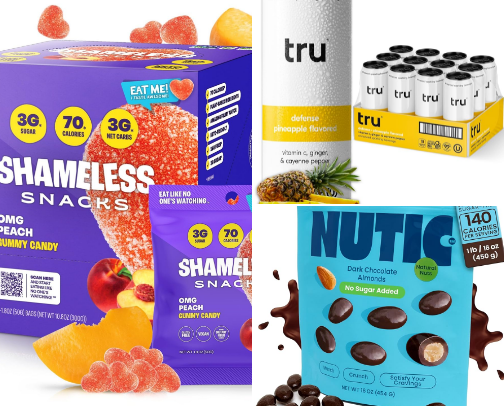 My go to snacks and drinks! cover photo collage