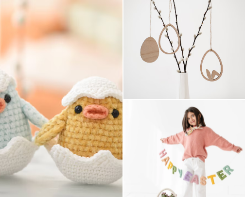 A MUST HAVE Easter decoration for your home and creative activities for your LITTLE ones! 🌸🐰🎨 cover photo collage