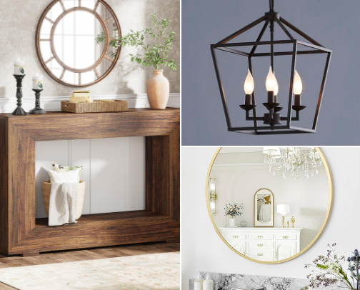 Entryway Decor cover photo collage