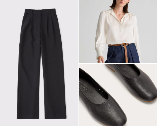 My Working Mom Capsule Wardrobe cover photo collage