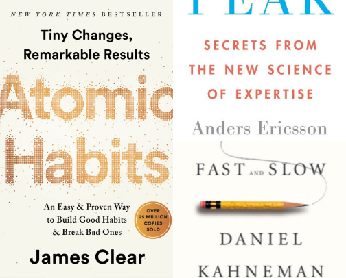 Self-Help Books cover photo collage