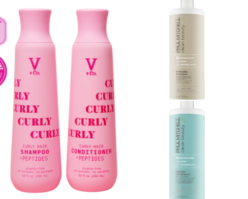 Curly Girl Recs cover photo collage