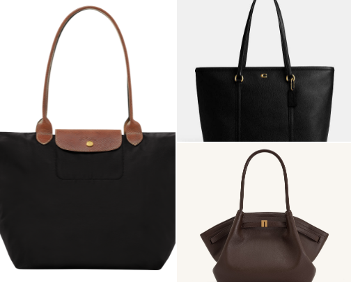 Tote bags for university/college cover photo collage