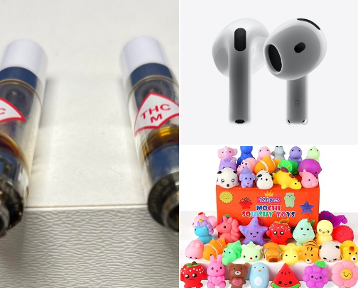 a realistic “what’s in my bag” 😀 cover photo collage