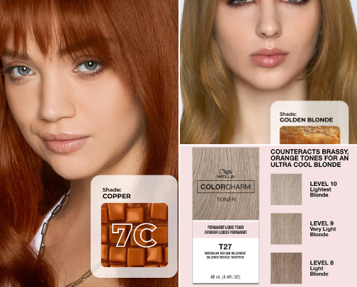 Hair products cover photo collage