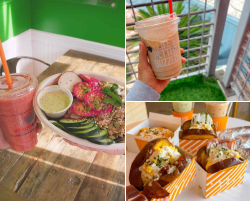 Eats & Sips cover photo collage