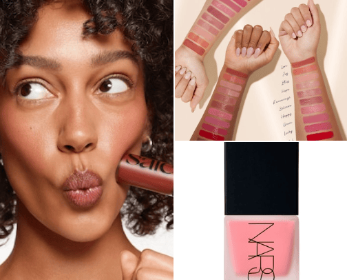 Favorite blushes cover photo collage