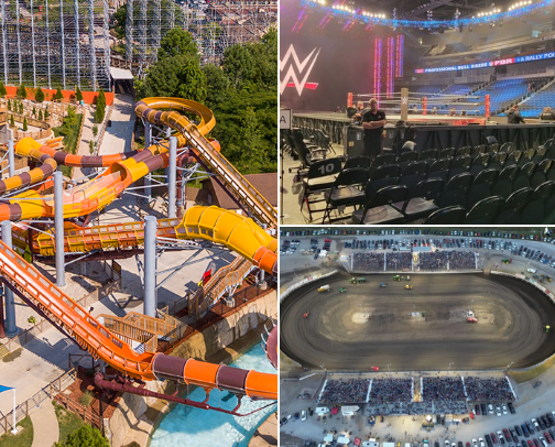 My favorite nearby places cover photo collage