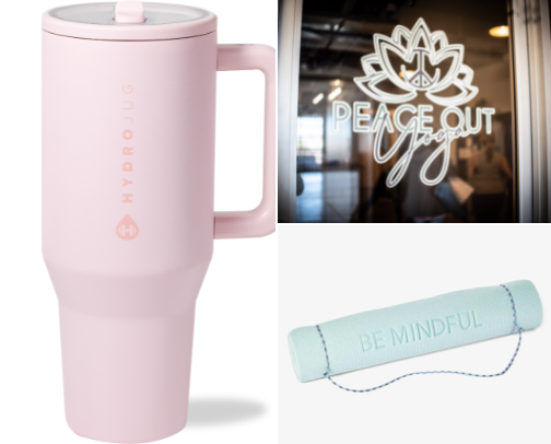 My Yoga Essentials🧘🏻‍♀️ cover photo collage