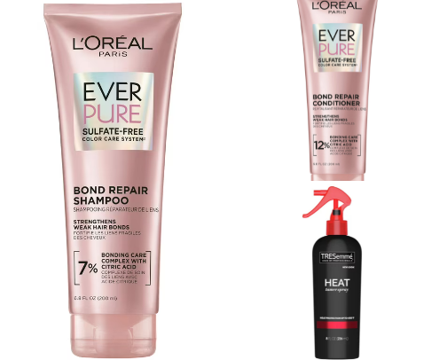 Favourite haircare products of 2024! cover photo collage