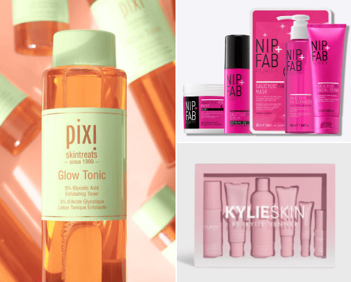 Skin care ✨ cover photo collage