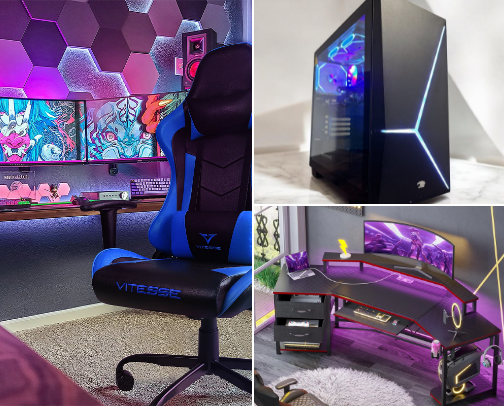 𝐆𝐚𝐦𝐢𝐧𝐠 🎮 cover photo collage