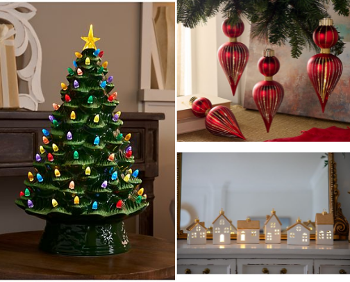 Christmas Decorations cover photo collage