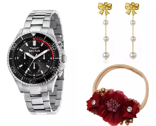 "Chic & Timeless Accessories" cover photo collage