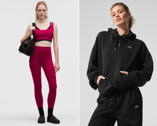 Best Lululemon and Alo Yoga Essentials for women 2025 👀✨️ cover photo collage