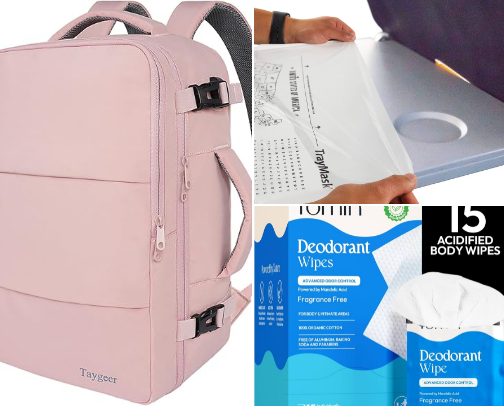 Travel essentials cover photo collage