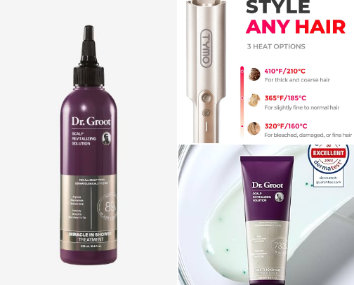 The BEST hair products & styling tools for long haired girlies cover photo collage