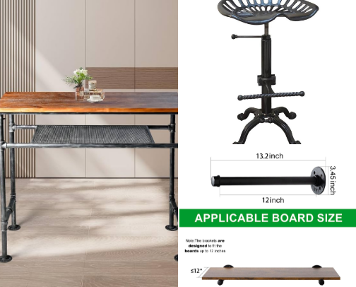 The Industrial Style Workplace Essentials cover photo collage