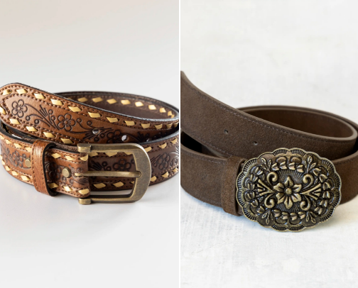 Belts always add pazazz! cover photo collage