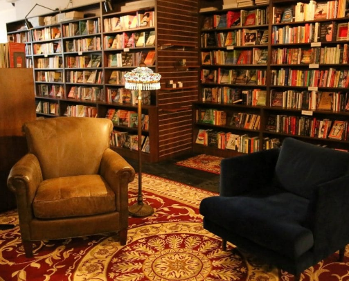 ☆ a bookworm's paradise in nyc ★ cover photo collage