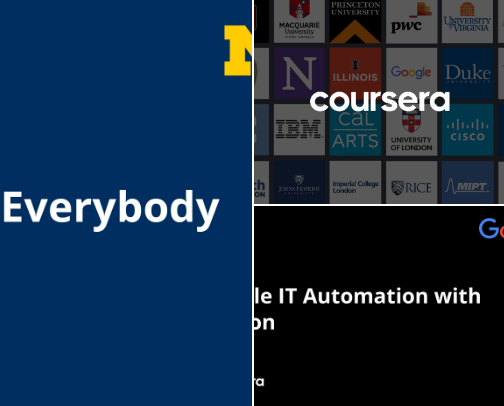 Top-Rated Coursera Courses (Free to Audit & Learn) cover photo collage