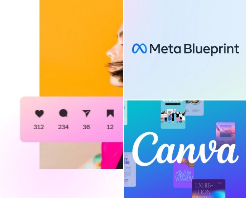 Instagram Strategy & Content Planning Resources cover photo collage