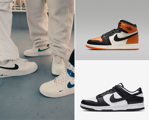Top Selling Nike Sport Shoes cover photo collage