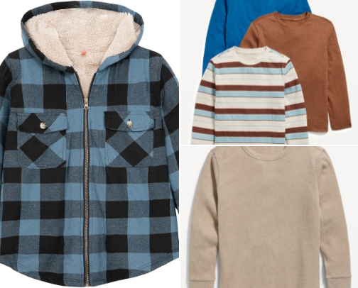 Kids Clothing Items cover photo collage