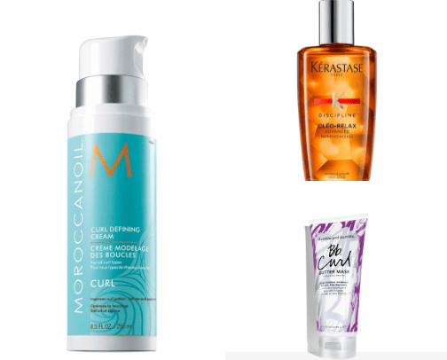 Best products for curly hair💞 cover photo collage