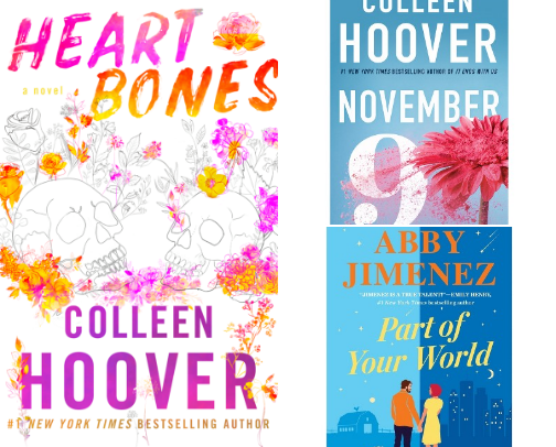 Romance Books that will make you believe in love cover photo collage