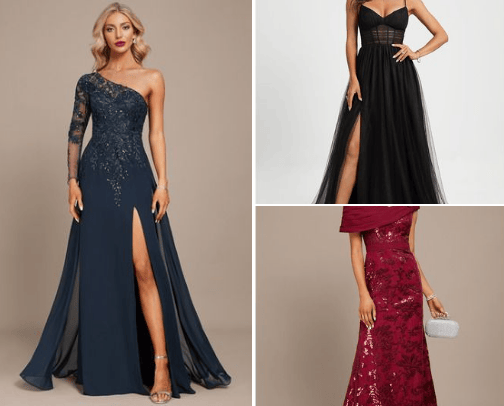 Elegant Dresses 👗 cover photo collage