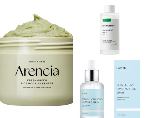 Korean skincare must-haves cover photo collage