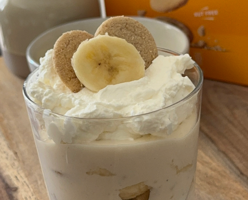 Healthier Banana Pudding 🍌💞 cover photo collage