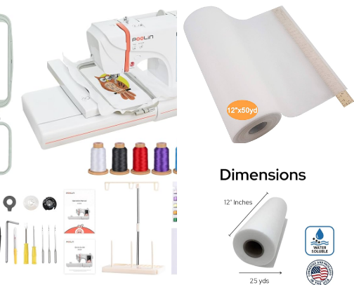 Embroidery machine recommendations cover photo collage