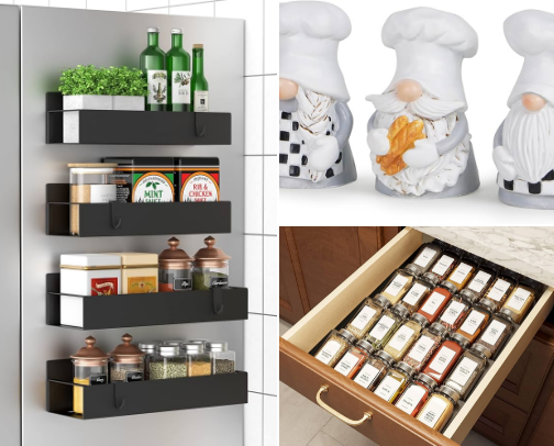 KICHEN finds - helpful and organized cover photo collage