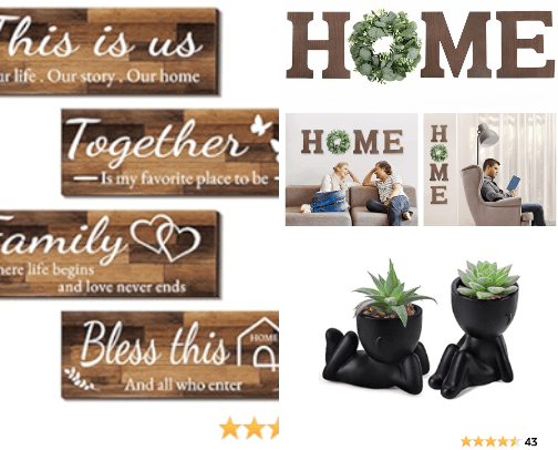 MODERN HOME DECOR MUST HAVES cover photo collage