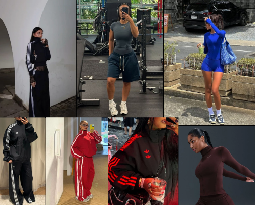 Athleisure cover photo collage