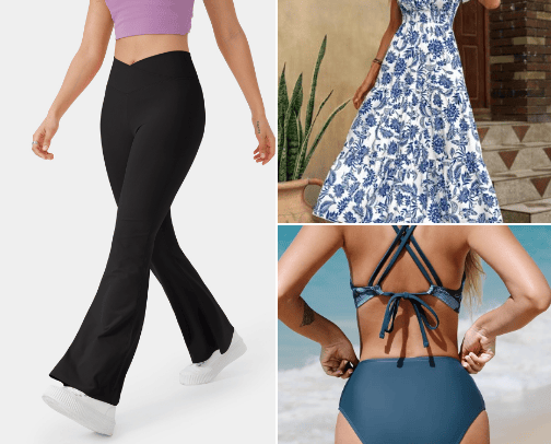 Clothes cover photo collage