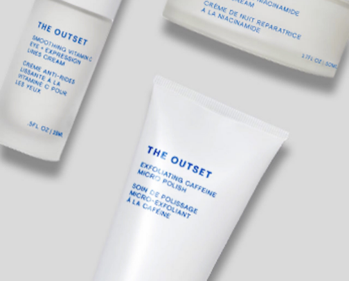 Clean/simple beauty cover photo collage