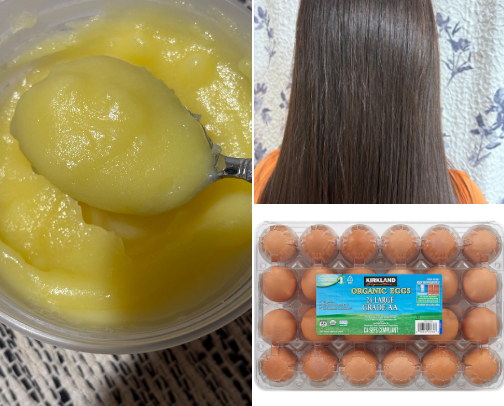 Organic food and products cover photo collage