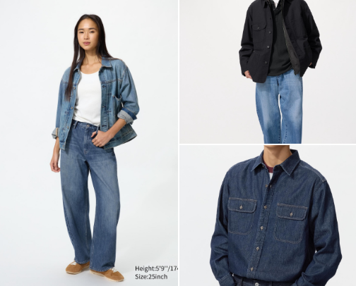 Denim x Denim Outfit Ideas | Timeless Blue Looks cover photo collage