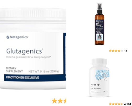 Health Products for Strong Feminine Women cover photo collage