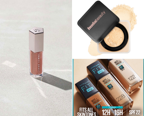 My favorite beauty recs cover photo collage