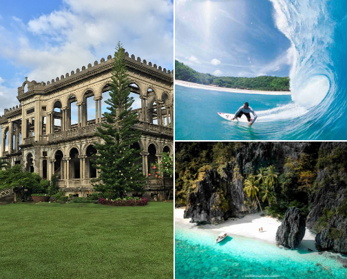 Best places here in Philippines. cover photo collage