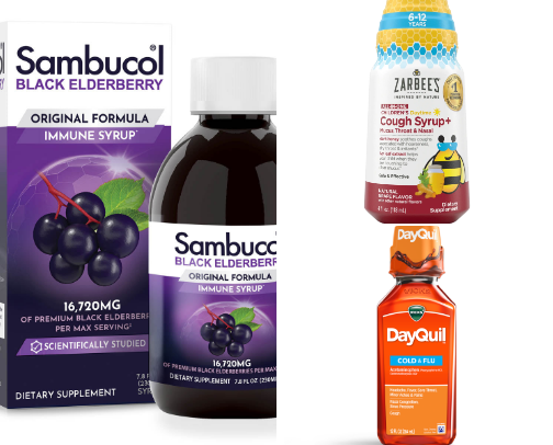 Healthy medicine options for cold and flu season cover photo collage