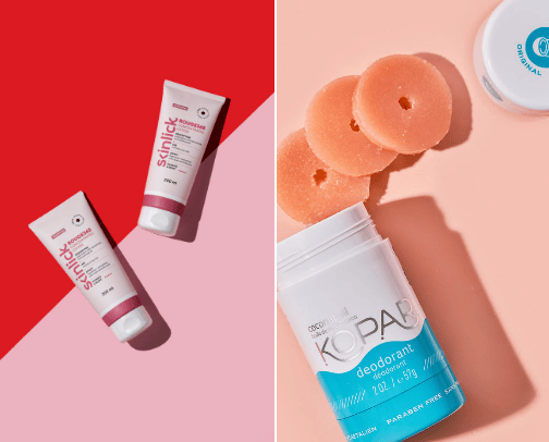Skincare & Cosmetics cover photo collage