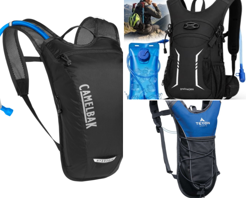 Hydration Backpacks That Stopped Me From Bonking On Long Hikes cover photo collage
