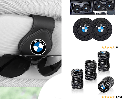 BMW Beamer Accessories cover photo collage